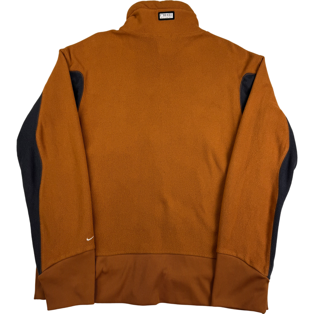 Nike 00's Full-Zip Fleece Jacket Orange