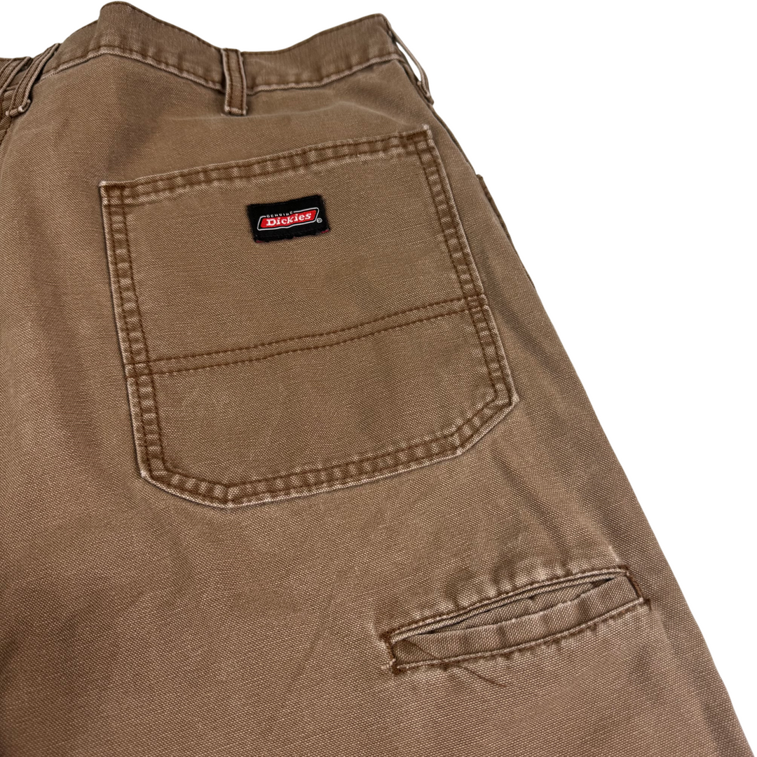 Dickies Workwear Relaxed Fit Carpenter Trousers Brown