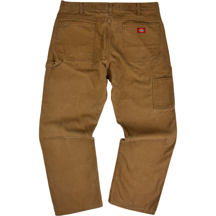Dickies Carpenter Workwear Trousers Brown