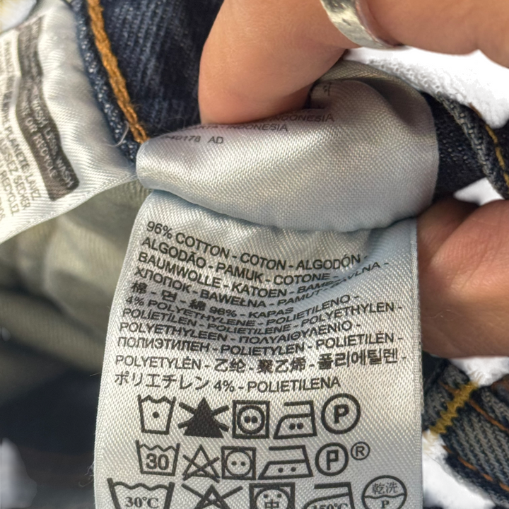 Levi's 501 Original Fit Straight Leg Jeans Blue