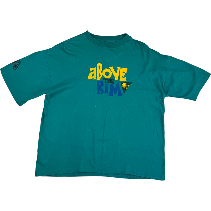 Vintage 90's Reebok Above The Rim Graphic T-shirt Teal