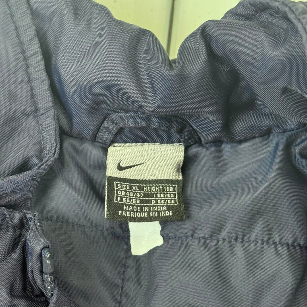 Nike 00's Full-Zip Swoosh Logo Track Jacket Navy