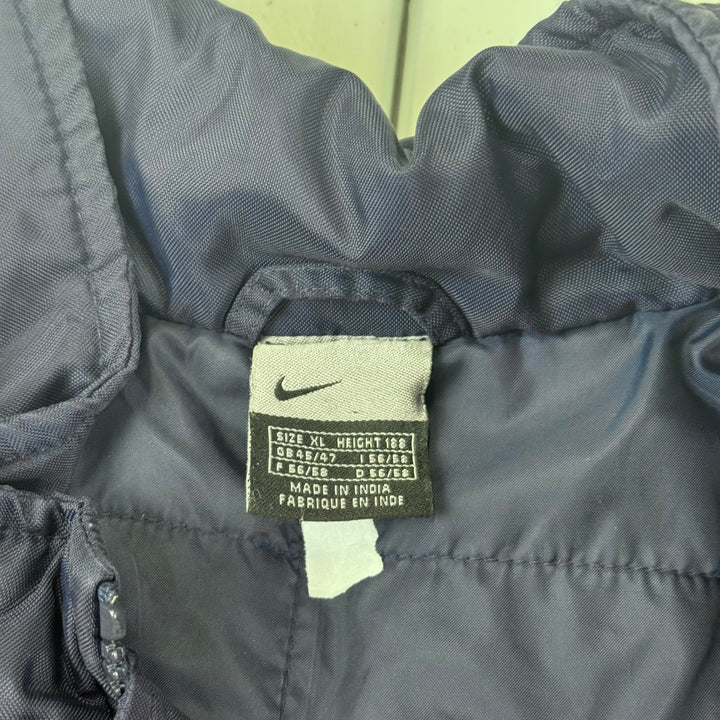 Nike 00's Full-Zip Swoosh Logo Track Jacket Navy