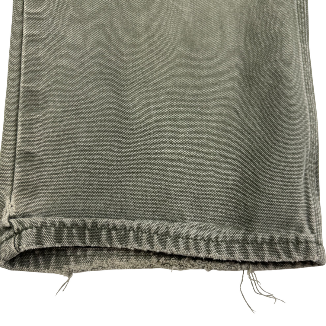 Dickies Workwear Relaxed Fit Carpenter Trousers Green