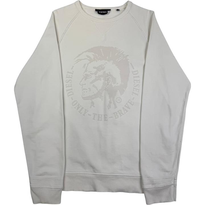 Diesel Crewneck Sweatshirt Cream