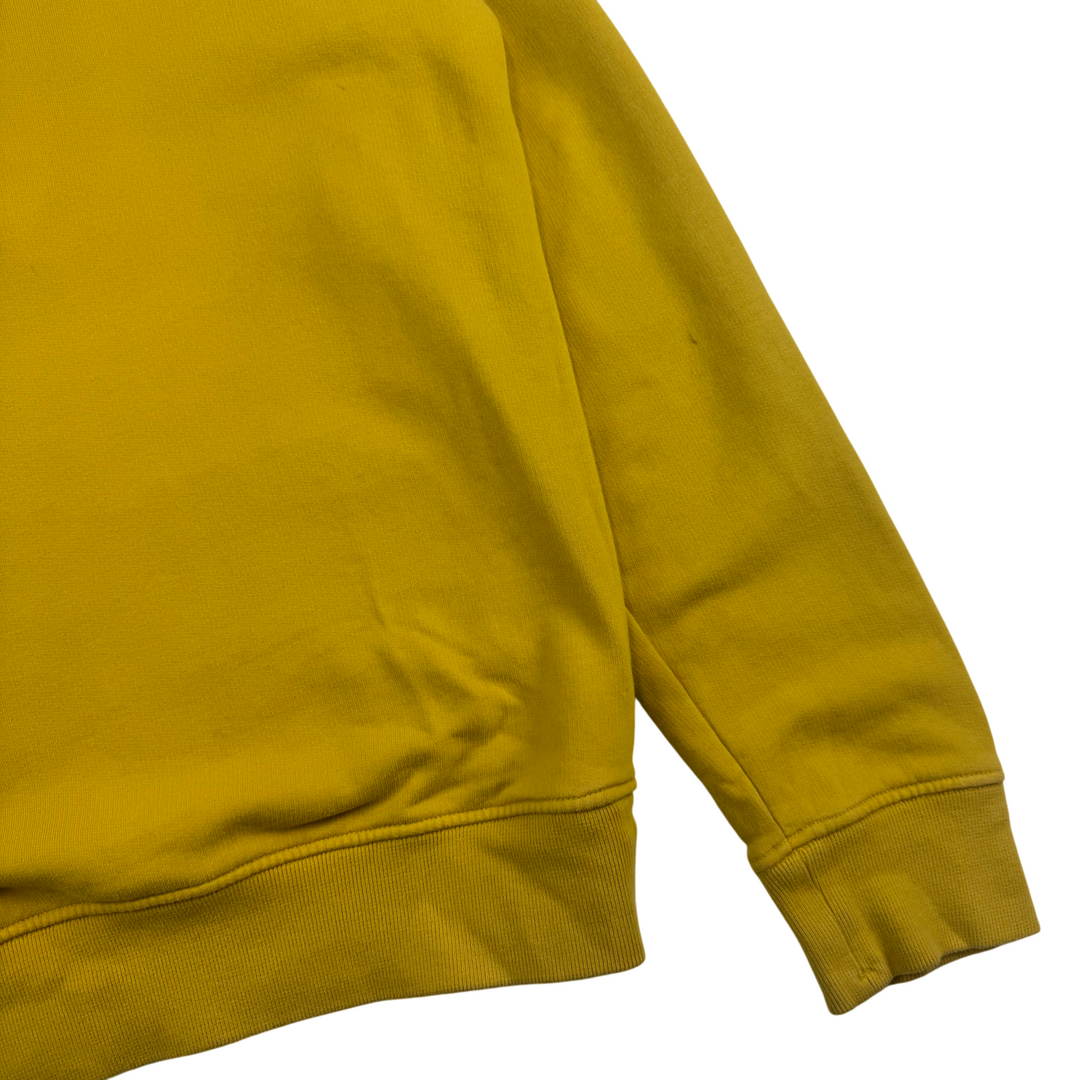 Stone Island Crewneck Sweatshirt Mustard Yellow