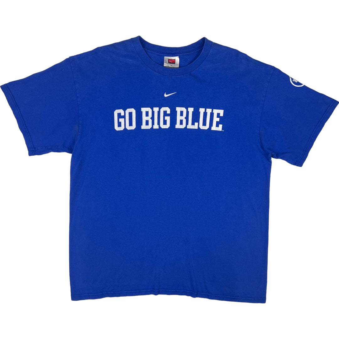 Nike 90's University of Kentucky Go Big Blue Graphic T-shirt Blue