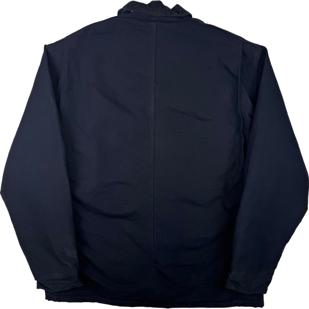 Carhartt Quilted Lined Artic Canvas Jacket Navy