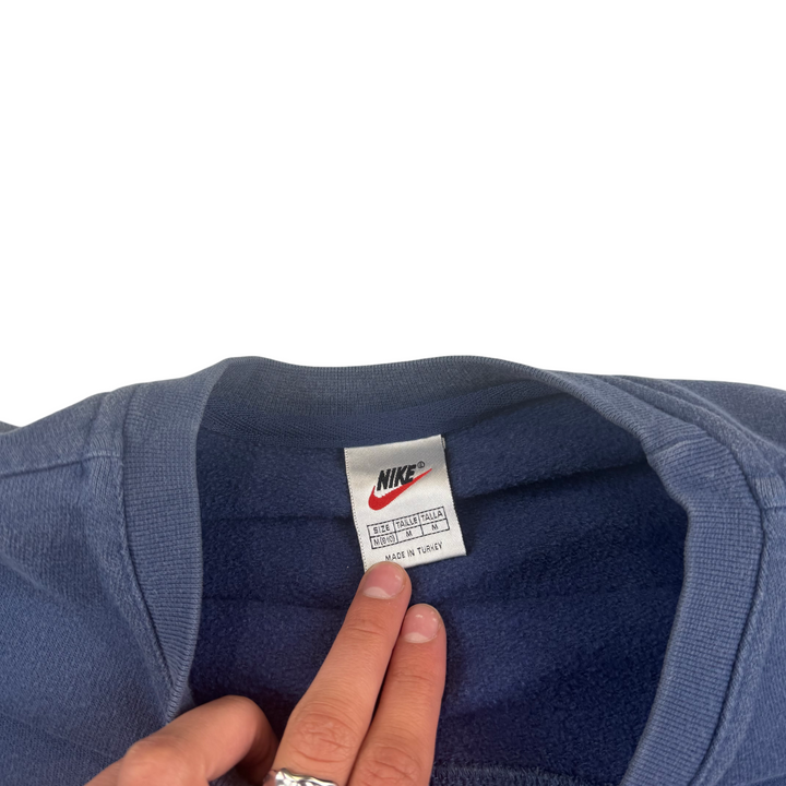 Nike 90's Embroidered Swoosh Sweatshirt Navy