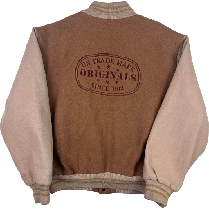 Horseland Chesterfield Varsity Jacket Beige