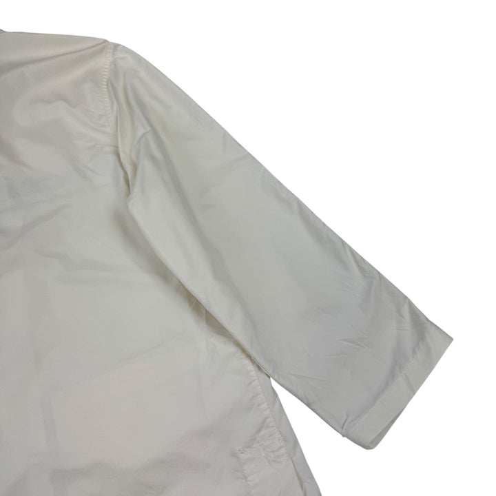 Vintage Burberrys 80's Double-Breasted Short Trench Coat White