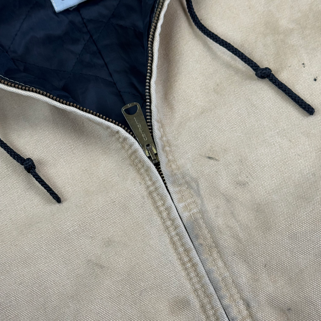 Carhartt Active Full-Zip Workwear Jacket Beige J06 WET