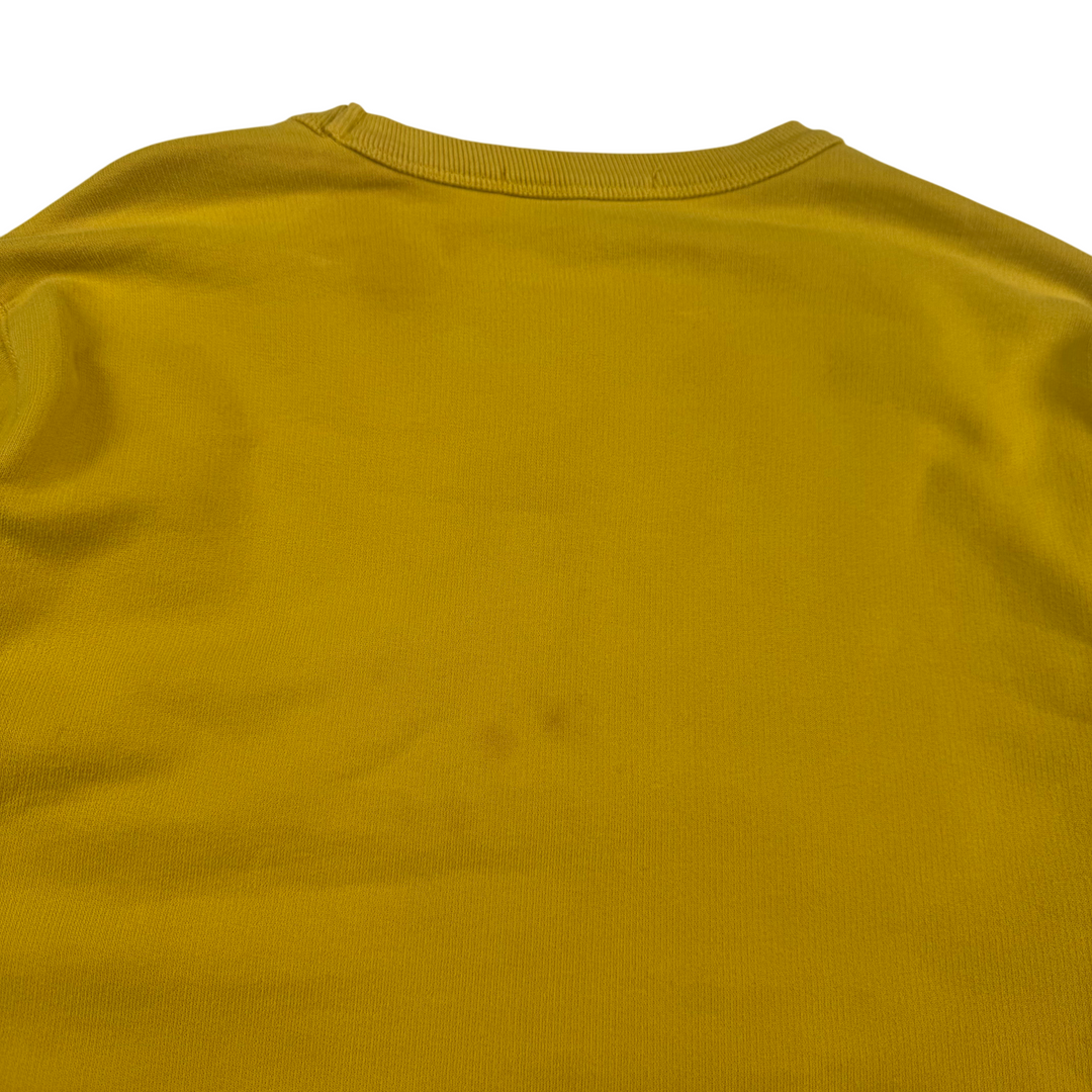 Stone Island Crewneck Sweatshirt Mustard Yellow