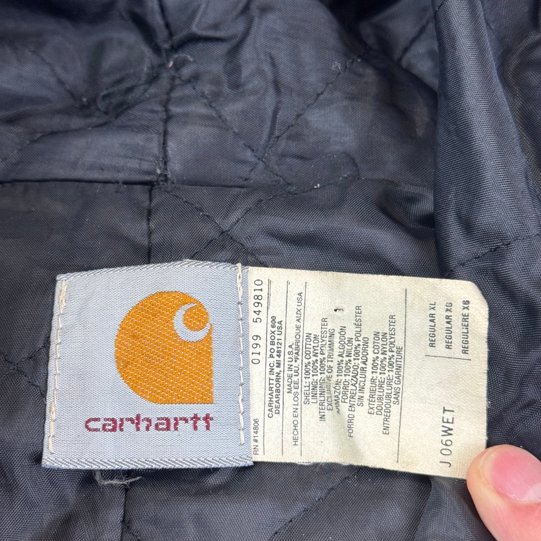 Carhartt Active Full-Zip Workwear Jacket Beige J06 WET