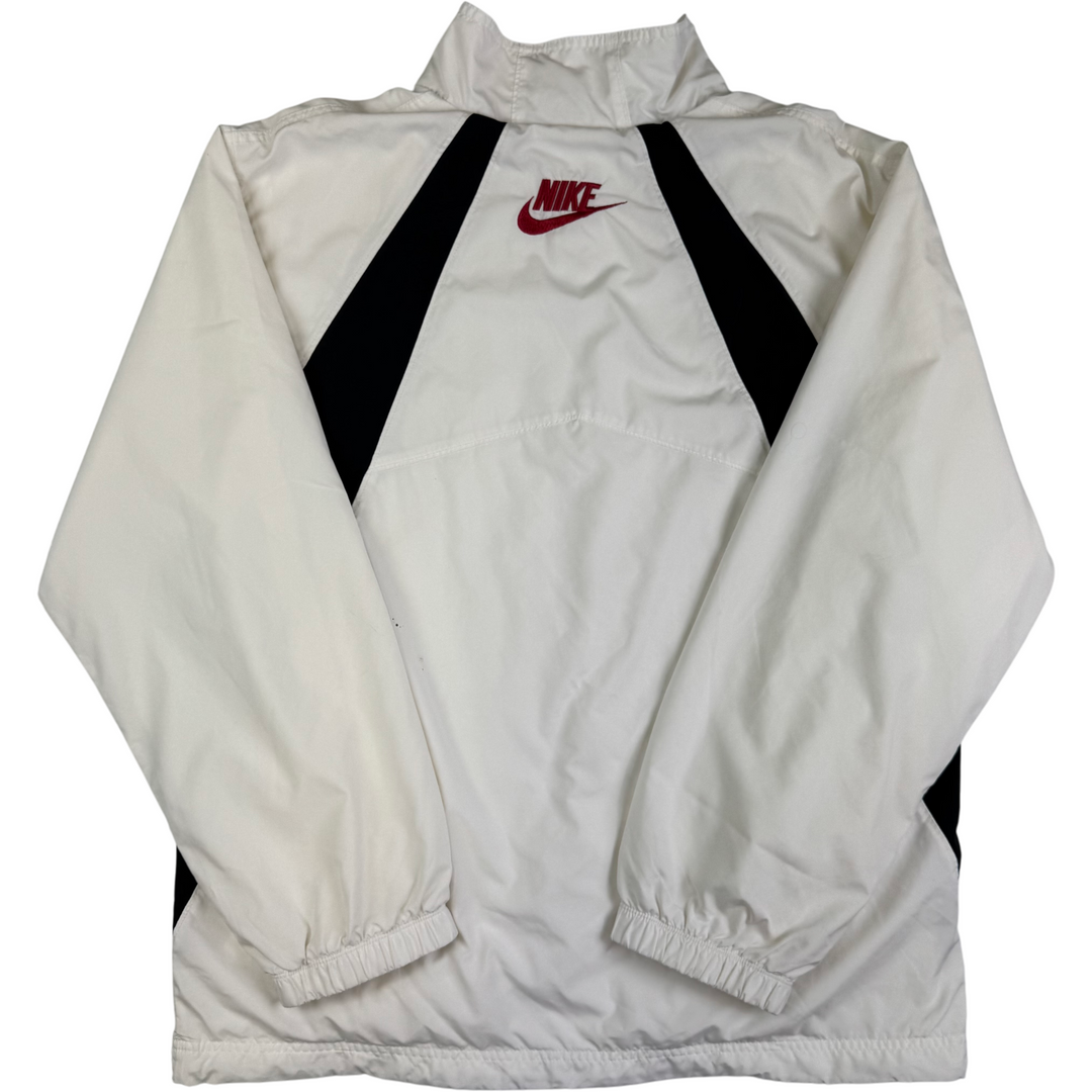 Nike 00's Full-Zip Track Jacket White Black Red
