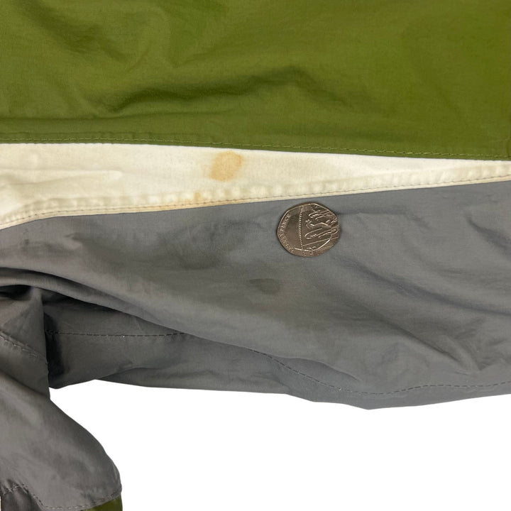 The North Face Hooded Hyvent Jacket Green Grey