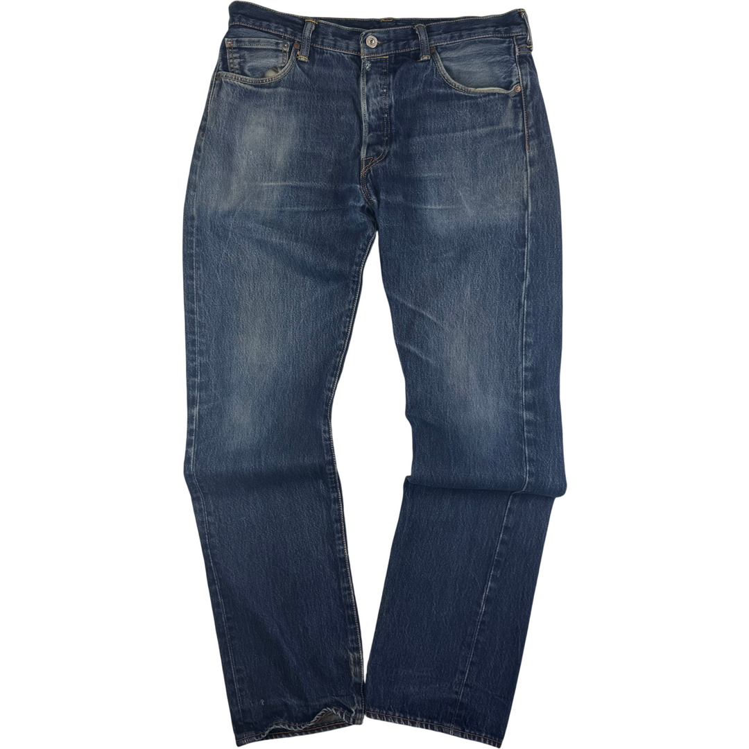 Levi's 501 Original Fit Straight Leg Jeans Blue
