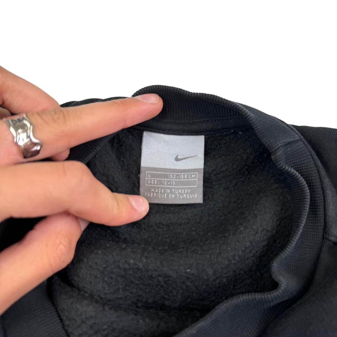 Nike Swoosh Crewneck Sweatshirt Black