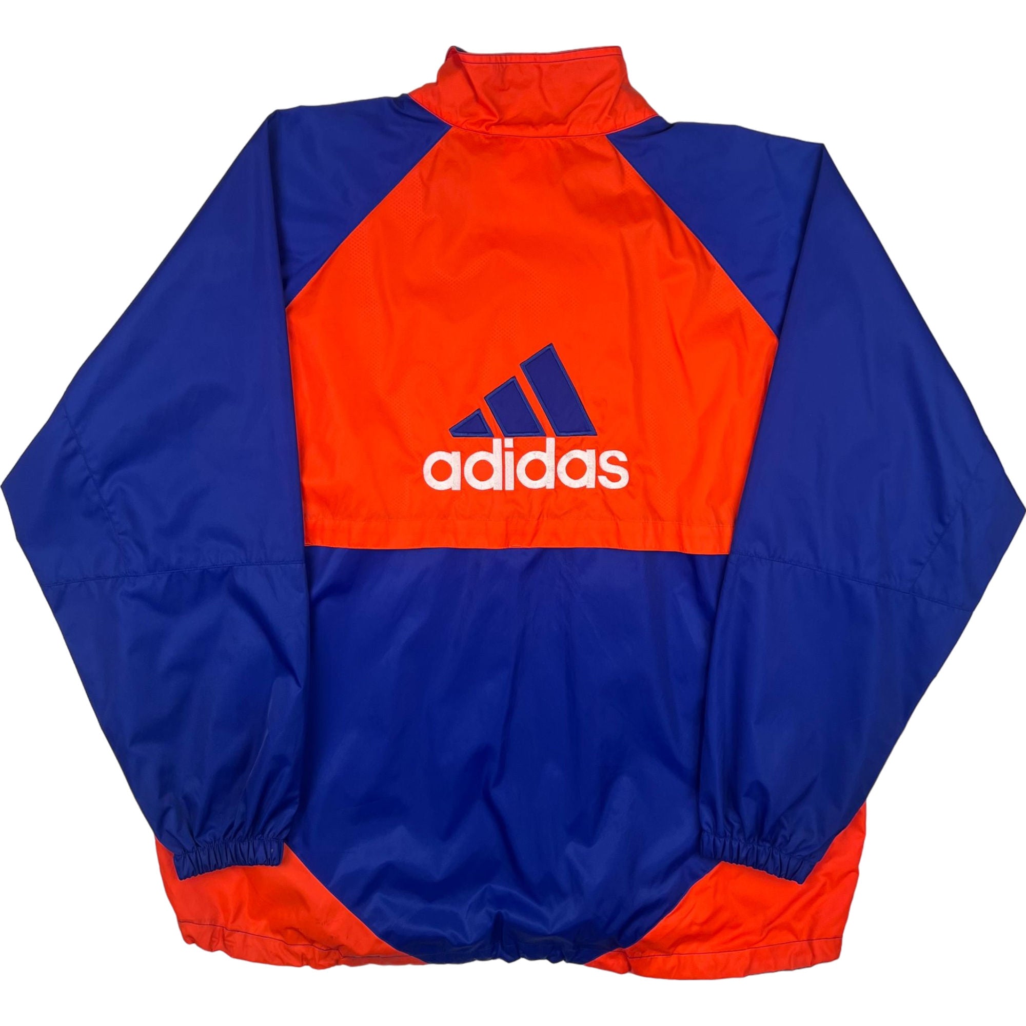 Adidas Club Track Jacket XL Blue Orange popular Rare