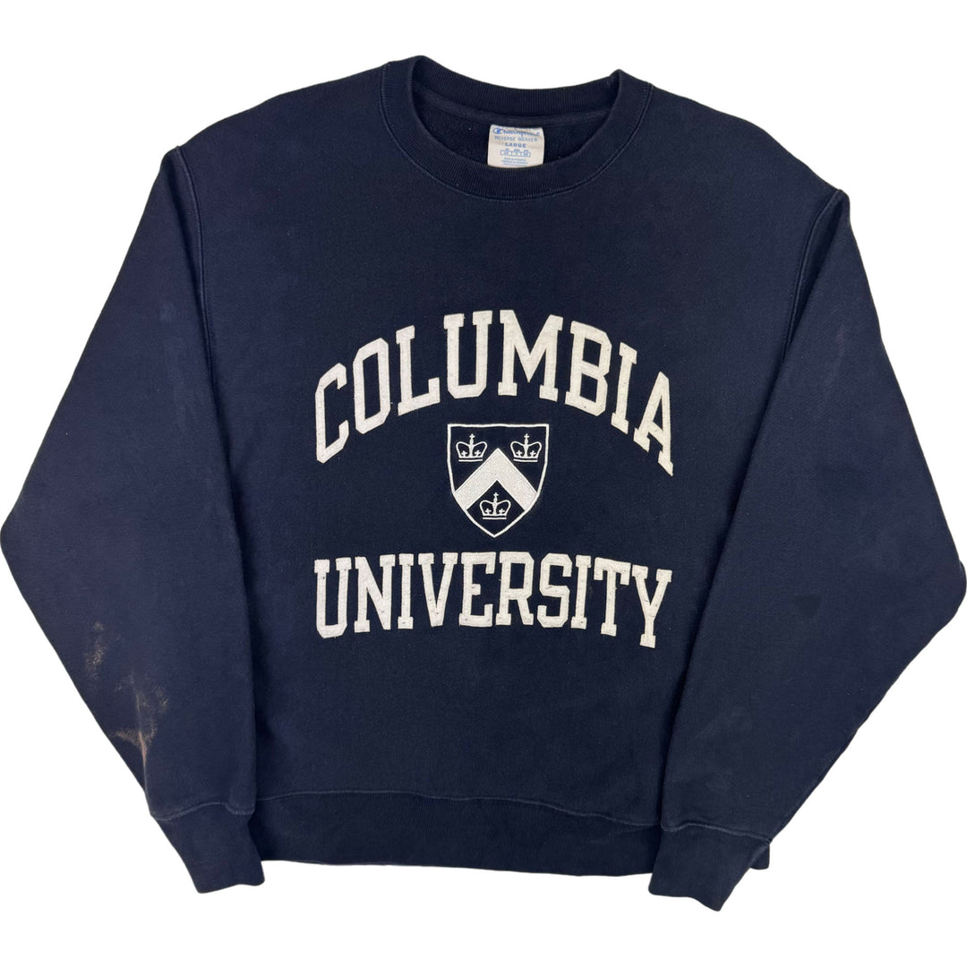 Columbia University Powerblend Crew Champion Sweatshirts Columbia