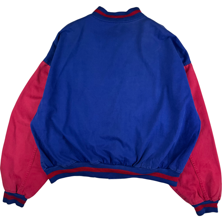 Vintage 90's Swingster Jim Beam Bourbon Varsity Jacket Blue Red
