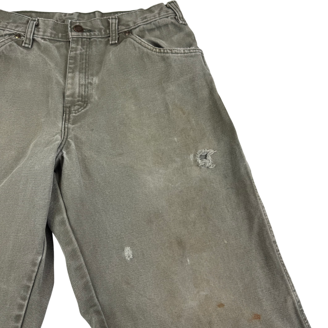 Dickies Workwear Carpenter Trousers Green
