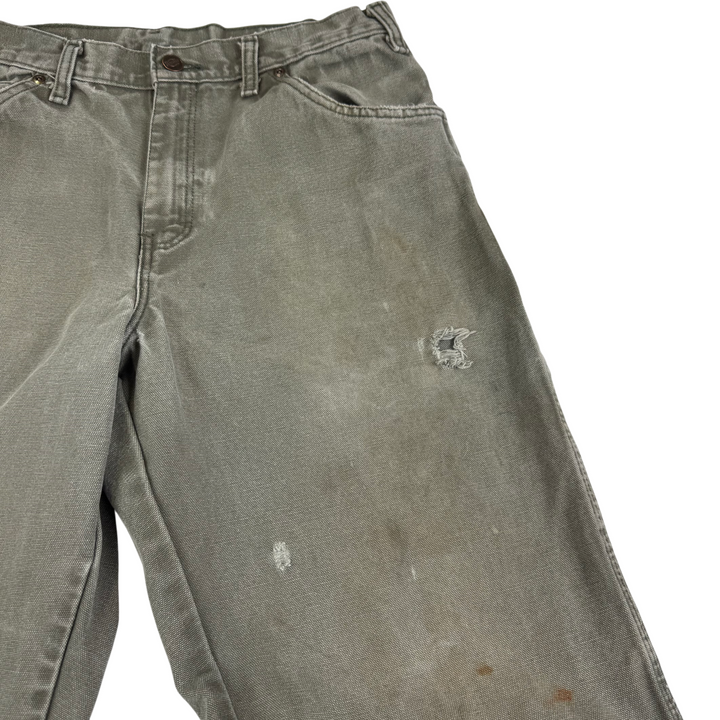 Dickies Workwear Carpenter Trousers Green