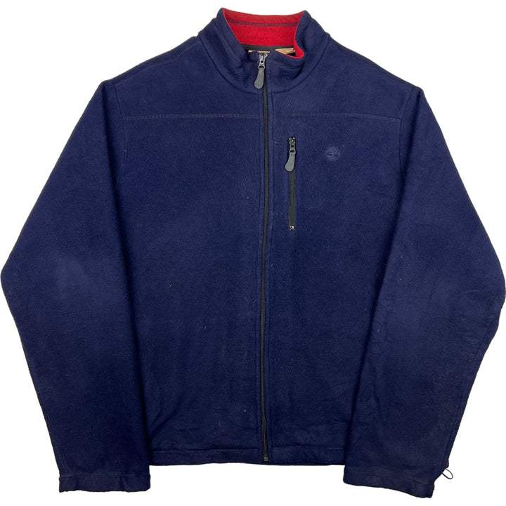 Vintage Timberland Full-Zip Fleece Navy