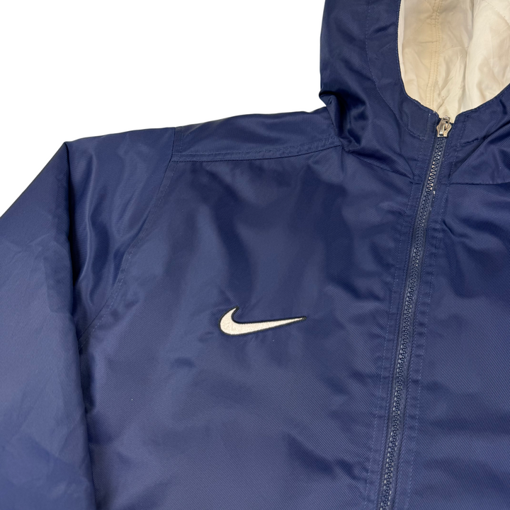 Nike 90s Full-Zip Hooded Jacket navy