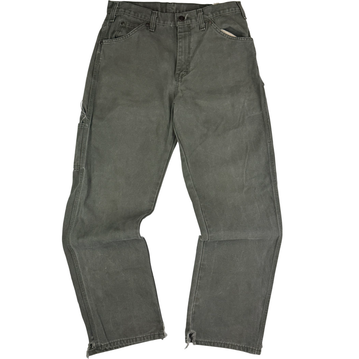 Dickies Carpenter Workwear Trousers Green