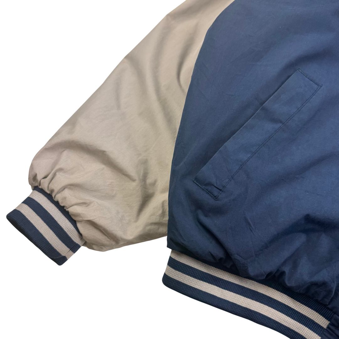 Vintage NBA New Jersey Nets Unique Sports Generation Reversible Jacket Navy