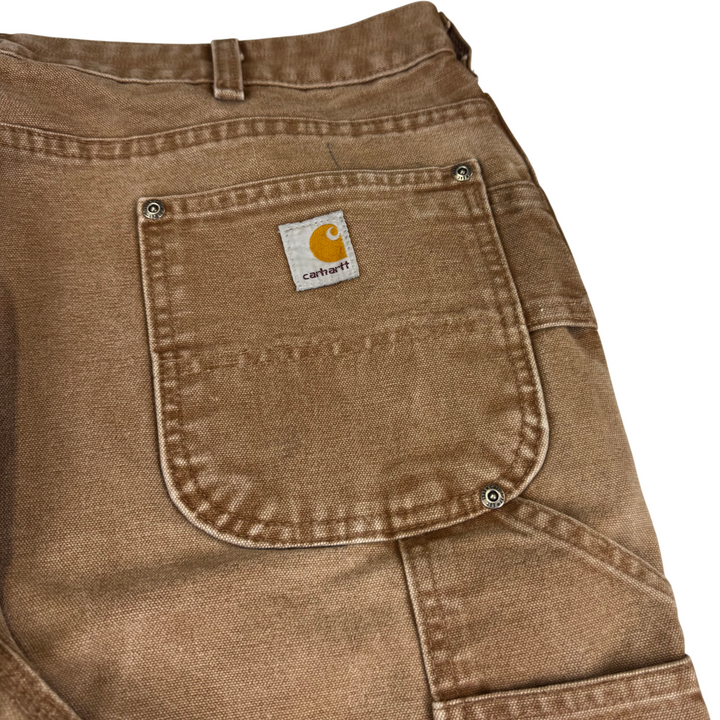 Carhartt Workwear Double Knee Carpenter Trousers Brown