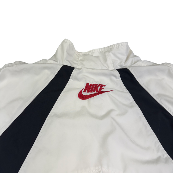 Nike 00's Full-Zip Track Jacket White Black Red