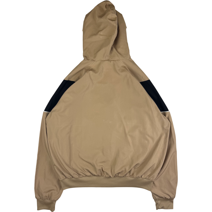 Nike 00's Full-Zip Hooded Track Jacket Beige