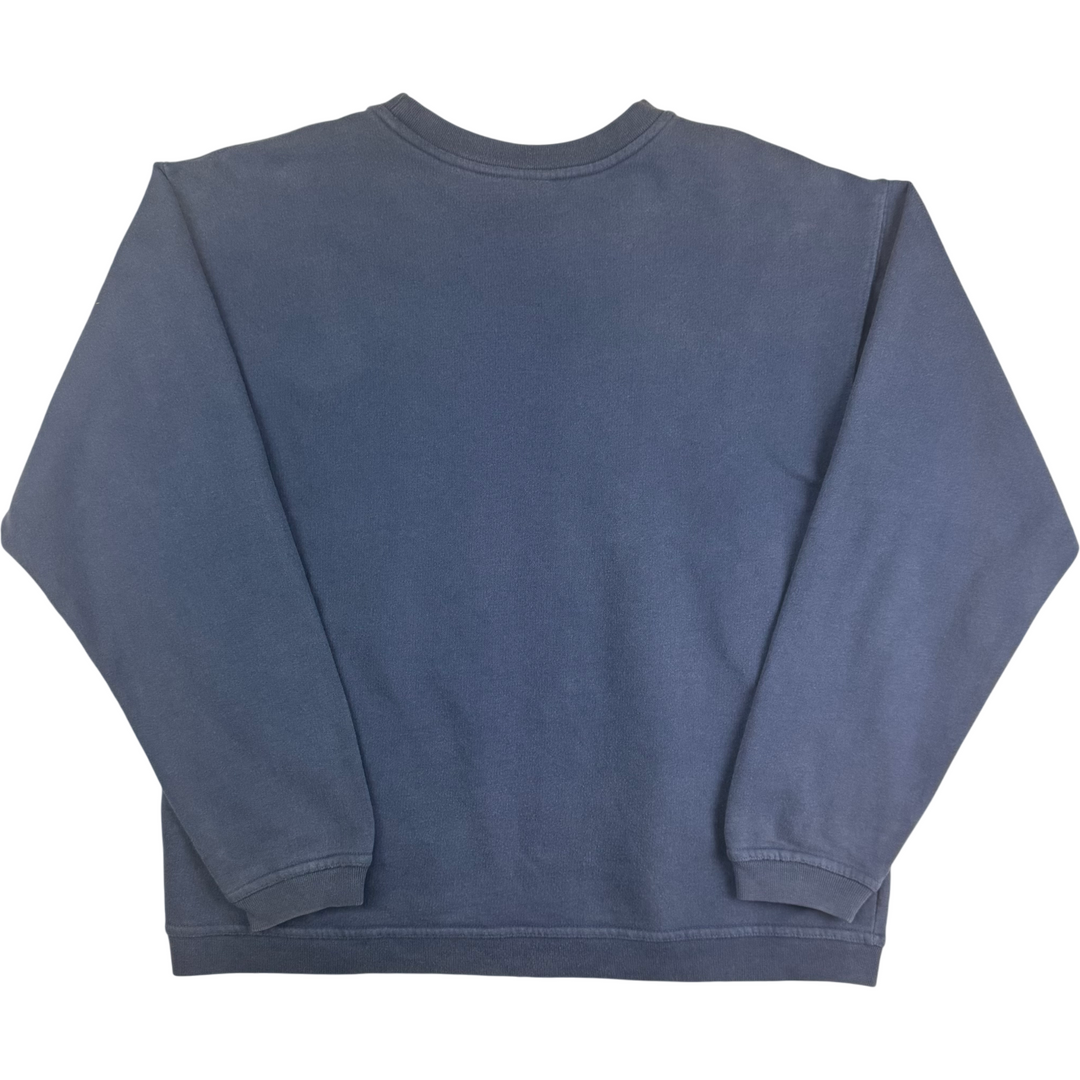 Nike 90's Embroidered Swoosh Sweatshirt Navy