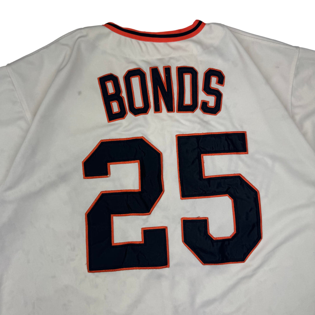 Vintage San Francisco Giants 1990 "Bonds 25" Mitchell & Ness Baseball Jersey Rare