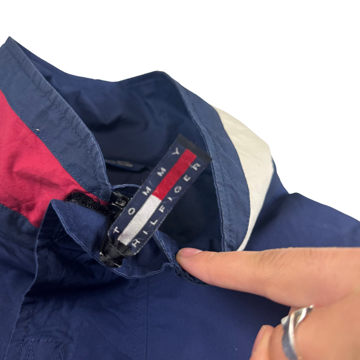 Tommy Hilfiger 90's Nautical Sailing Outdoor Jacket Navy
