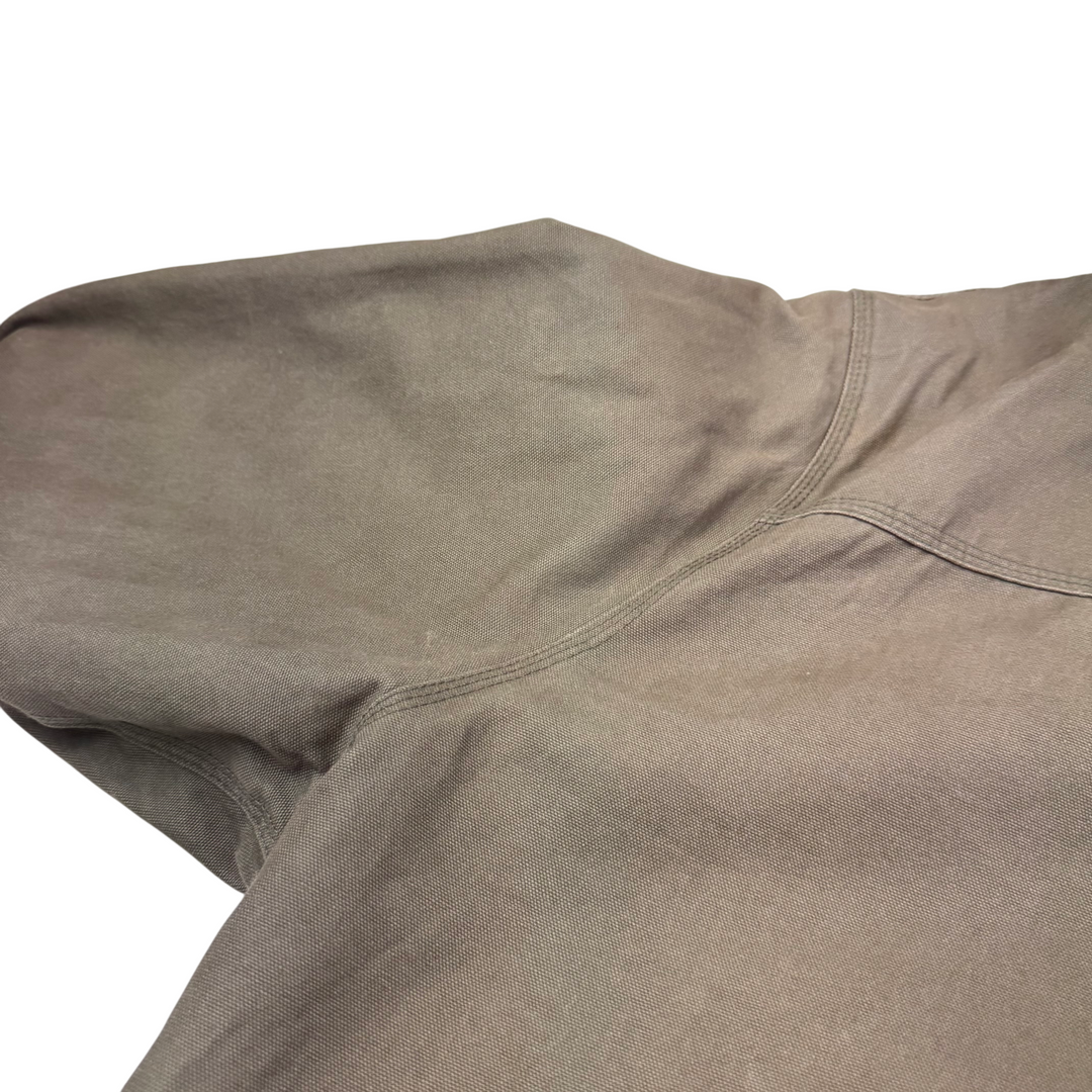 Dickies Sherpa Lined Full-Zip Workwear Jacket Khaki Green