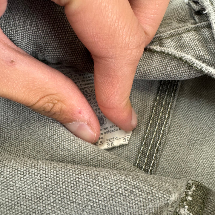 Carhartt Workwear Carpenter Trousers Faded Green