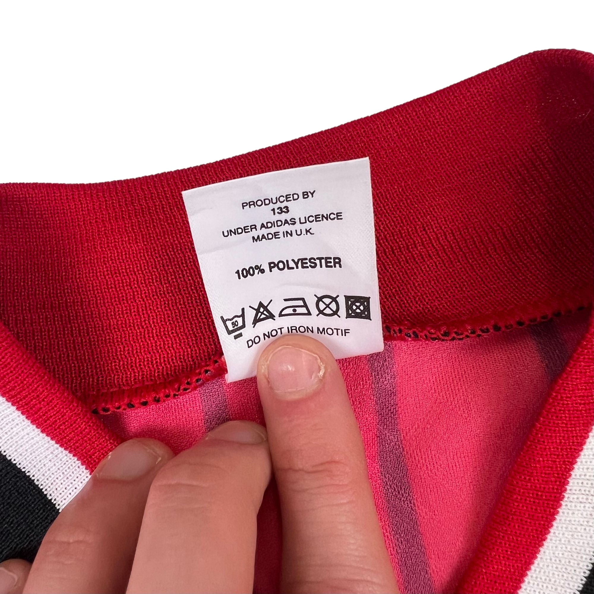 Adidas Glasgow Rangers 1994 95 Away Football Shirt Red Black Rare Bring It Back