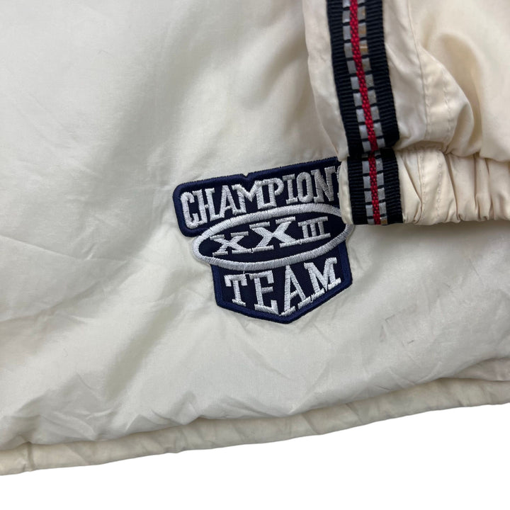 Vintage 90's Karl Kani Sport Track Jacket Cream