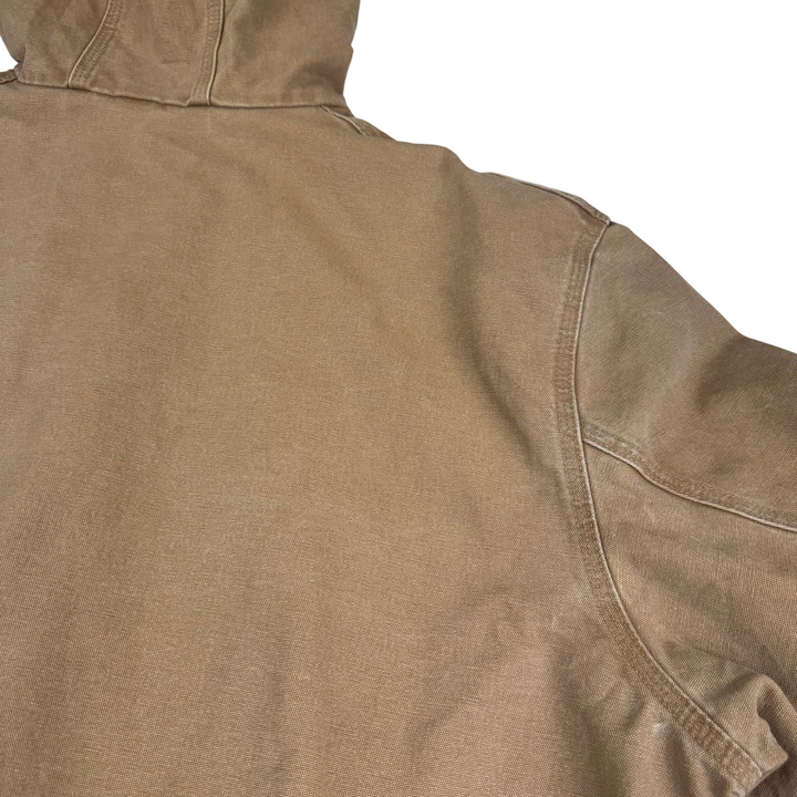 Carhartt Active Full-Zip Workwear Hooded Jacket Brown J28 CML