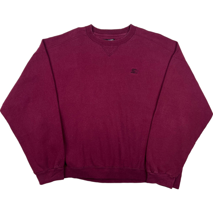 Starter Crewneck Sweatshirt Maroon