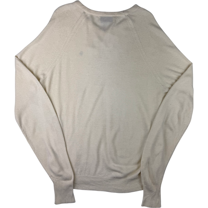 Christian Dior 90's V-Neck Knitwear Cream