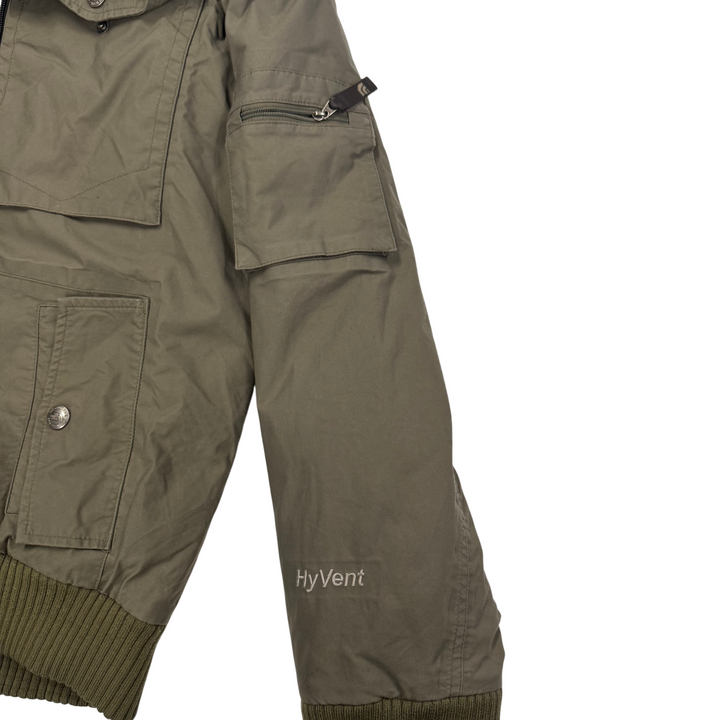 The North Face Gotham HyVent Hooded Insulated Jacket Green