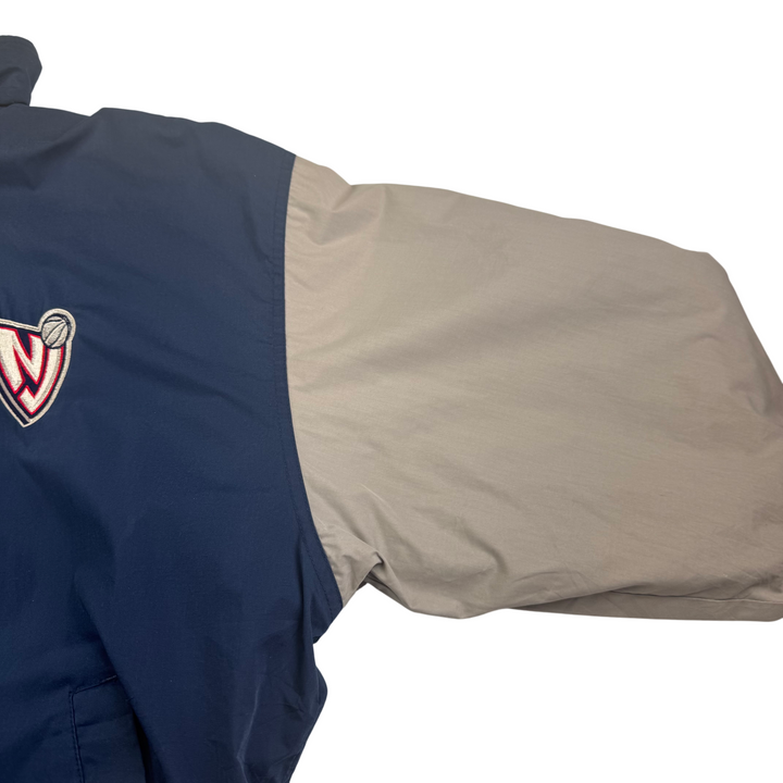 Vintage NBA New Jersey Nets Unique Sports Generation Reversible Jacket Navy