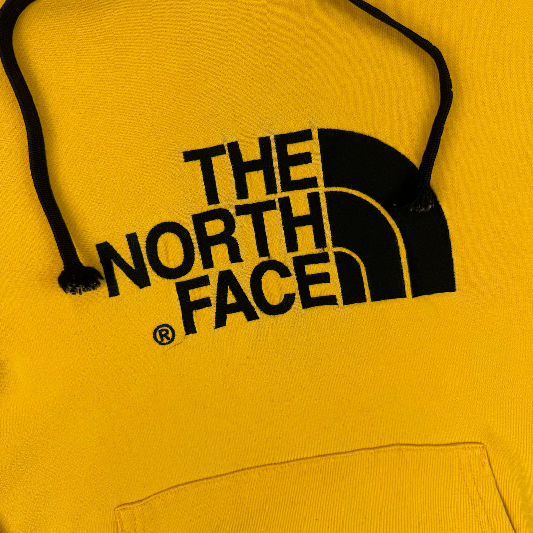 The North Face Pullover Embroidered Hoodie Yellow