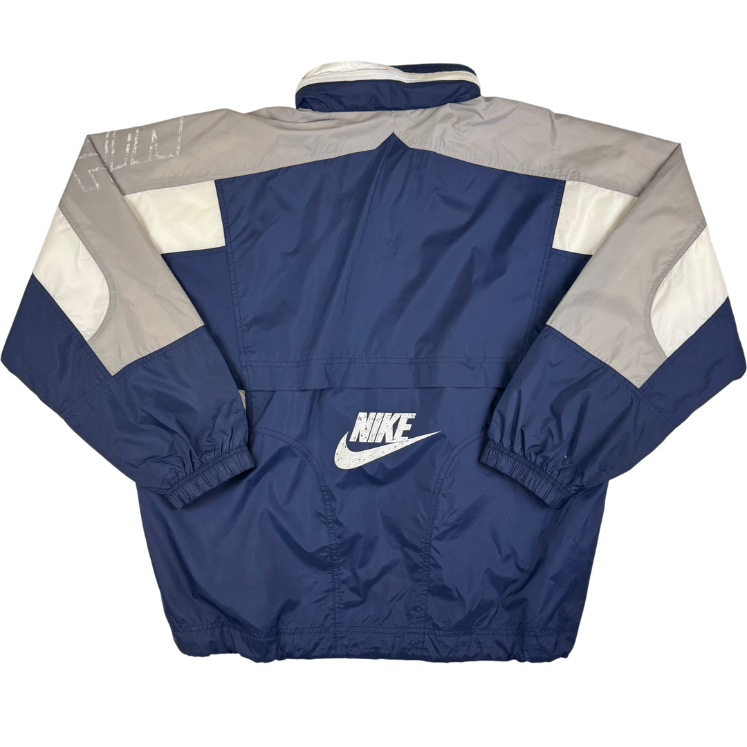 Vintage Nike 90's Premier Full-Zip Track Jacket Navy