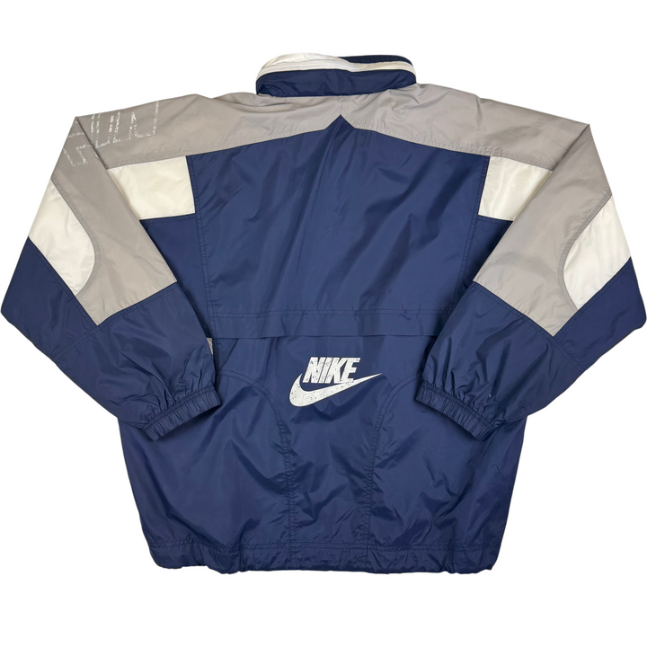 Vintage Nike 90's Premier Full-Zip Track Jacket Navy