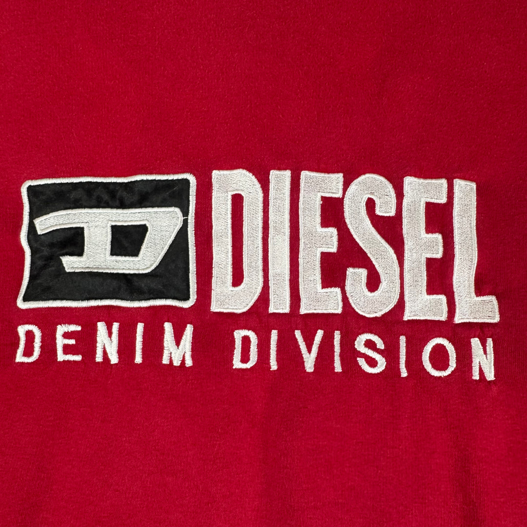 Diesel Denim Division 90's Sweatshirt Red